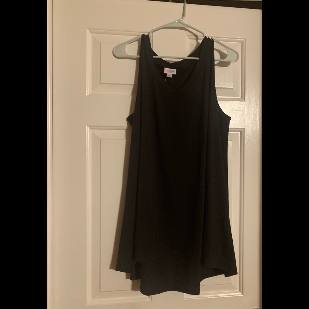 Lularoe Black Kristina tank BNWT! Size Large